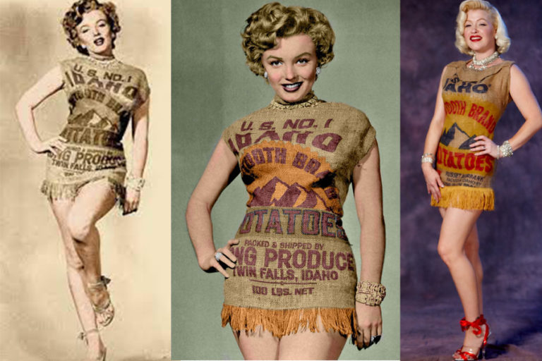 The Amazing History How Depression Era Women Made Dresses Out Of Flour Sacks 768x512 